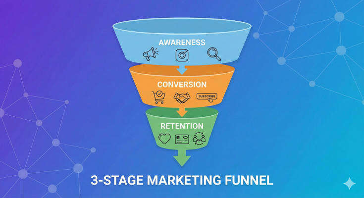 Phần 1 - Bài 2: Phễu Marketing (Awareness – Conversion – Retention ...